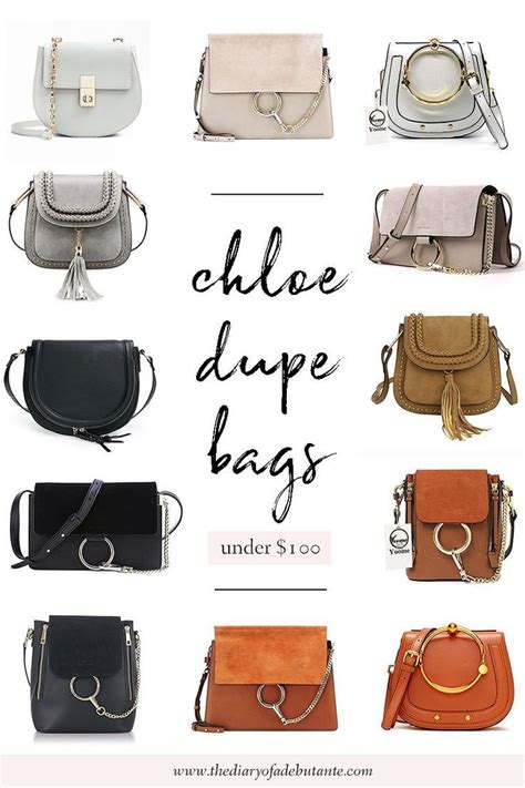 best chloe paraty replica|chloe looks alike handbags.